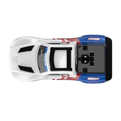 UDIRC UD1611 RC Car Body Shell, White & Blue Color 1:16 Scale Compatible with UD1611, Part Number P16-040A