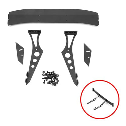 RC Metal Tail Wing Rally Car Rear Spoiler for 1/10 RC TT02 XV01 HSP94123 PTG2 Universal Upgrade Parts