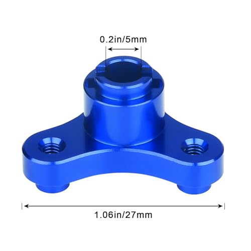 RC Slipper Clutch Eliminator for Traxxas 1/10 Slash 2WD Stampede Bandit Rustler VXL XL5 Transmissions Gearbox Case Upgrades (Navy Blue) - color: Navy Blue