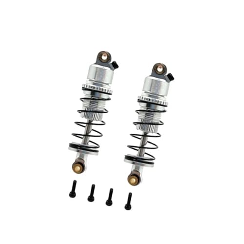 for WLtoys 244016 for LOSI Micro-B 1/24 Hydraulic Front Shock Absorber Metal Upgrade Remote Control Car Parts Rc Parts - color: Silver