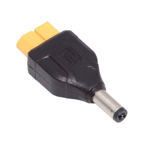 ChenYang XT60 to DC Adapter,DC 5.5x2.1mm Male to XT60 Female Bidirectional Charging Conversion Adapter for Aircraft Model/Car Model/Remote Control Toy/Battery Charger - style: DC Male to XT60 Female