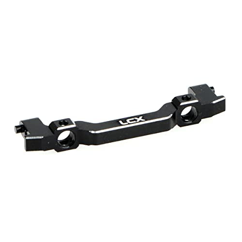 LCX Racing 1/24th RC Crawler Car CNC Machined Aluminum Front Bumper Mount Front Bumper Bracket for Axial SCX24, Upgrades Parts Accessories