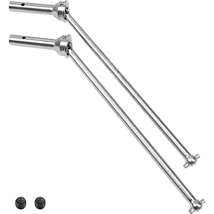 2Pcs ShareGoo Rear Drive Shaft Hard Steel CVD Dogbone Joint Driveshaft Axles Compatible with Arrma 1/8 Kraton 6S BLX Outcast 6S BLX Notorious 6S BLX Upgrade Part