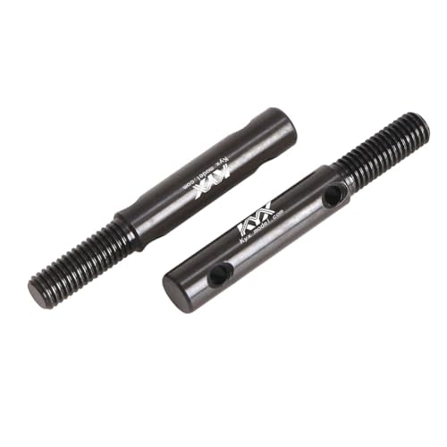 KYX Racing Hard Steel Front Rear Portal Stub Axle Drive Shaft Upgrades Parts Accessories for 1/8 RC Crawler Car Axial AXP8 Gilamon