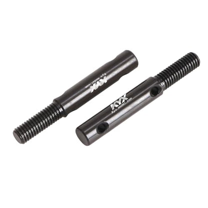 KYX Racing Hard Steel Front Rear Portal Stub Axle Drive Shaft Upgrades Parts Accessories for 1/8 RC Crawler Car Axial AXP8 Gilamon
