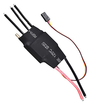 Brushless ESC, Fastest Response Water Cooling Plug and Play Speed Controller 60A for RC Boat Marine Applications High Performance Boating Enthusiasts
