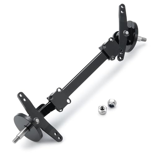 Rc Connecting Rod Compatible with Tamiya for LMT 4WD 1/14 RC Truck Tractor Car Front Axle Steering Assembly Metal Link Pole Linkage Rod Upgrade Parts