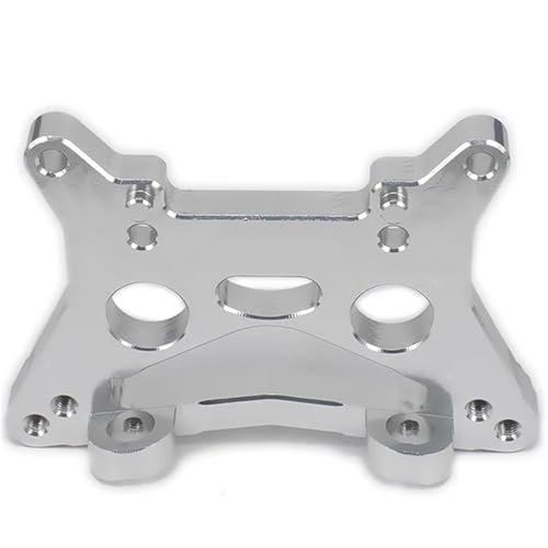 Front Shock Tower Absorber Plate 539080 for rc car 1/10 FS Racing Truck Buggy 53810 Upgraded hop-up Parts Alloy Aluminum(Silver) - color: Silver