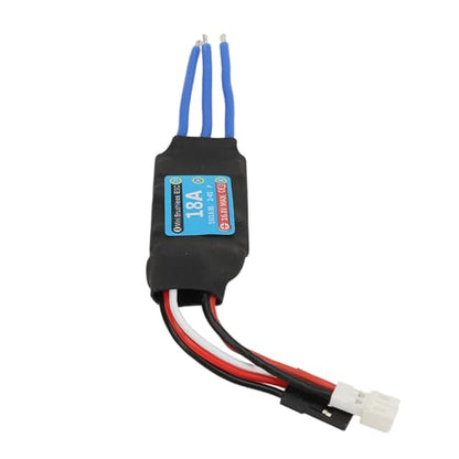18A Mini Brushless ESC Electric Speed Controller with White Female Connector for K989 for Kyosho Mini Z 1/24 1/28 RC Car