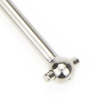 Dogbone Universal Drive Joint Cup Shaft 61mm Steel Silver for RC Hobby Model Car HPI HSP,COJOYS,4PCS (Silver)