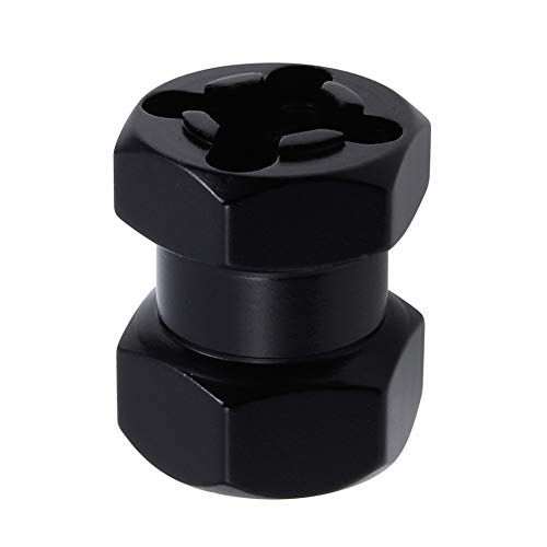 Alloy 12mm Wheel Hub Hex Spacer 15mm Offset Extension Drive Adapter for 1/10 RC Crawler Truck (15mm) - size: 15mm
