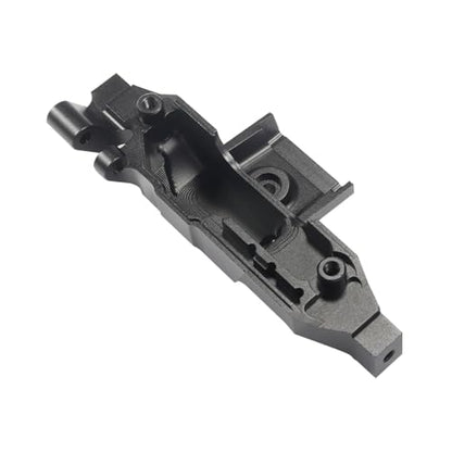Aluminum Alloy Motor Plate Upper Spur Gear Cover for 1/10 RC Car Crawler TRX4 Chassis Bronco Defender Sport K5 TRX6 8290 Upgrade (Black Full Set) - color: Black Full Set