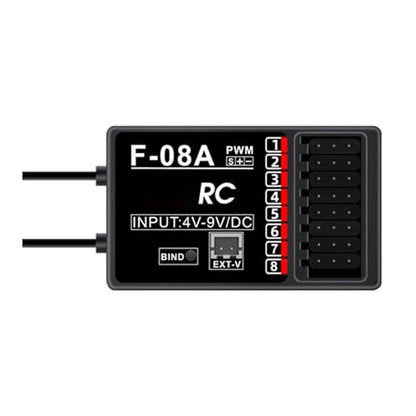 4/6/8CH Receiver Multiple Frequency F04A F06A F08A for Remote Models Enhances Stability and Easy Installation