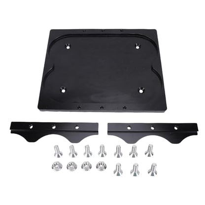 Battery Billet Pallet Battery Tray Battery Mount 6061-T6 Aluminum Alloy Anodized Universal Replacement for Optima 34 78 Batteries with High Strength Secure Installation