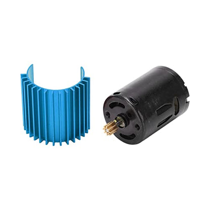370 Metal Gear Brushed Motor High Speed for WPL RC Car Upgrade Parts (Blue) - color: Blue