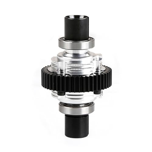 CNC Metal Complete Differential Diff.Gear Set (Silver) | for 1/5 Hpi Rofun Baha King Motor Rovan Baja 5B 5T 5Sc Truck Rc Car Parts - color: Silver