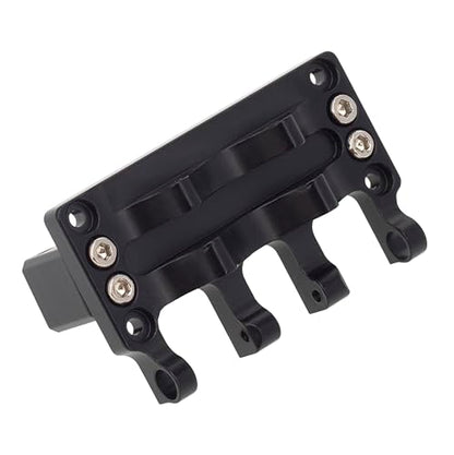 MEUS RACING SCX24 Micro Servo with Brass Servo Mount + Servo Arm for Axial SCX24 C10 JLU Bronco 1/24 RC Crawler Car Upgrade Parts