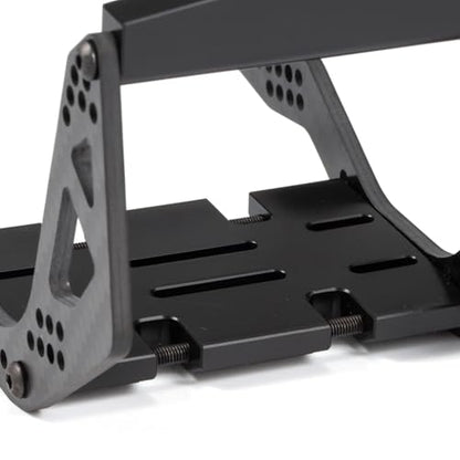 1/10 RC LCG Chassis Kit Ultra Light 92g/3.3oz Performance Carbon Chassis for 1/10 RC Crawler Capra SCX10 (Chassis Kit) - style: Chassis Kit