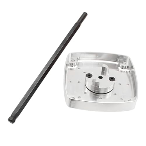 Rc Car Roto Starter for Zenoah CY 23cc 26cc 29cc 30.5cc Engine Silver | for 1/5 HPI Rofun Rovan Kingmotor Baja Losi 5ive T FG Goped Redcat MCD DDT FID Racing Parts - color: Silver