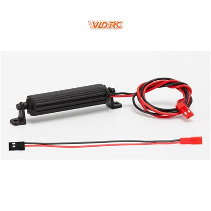RC Light Bar 10 LED 2.5 Inch Aluminum RC Lights RC Crawler Accessories for Axial SCX10 Traxxas TRX4 TRX4M Arrma Senton Redcat GEN7 1/10 1/18 Scale Rock Crawler Truck (2.5inch) - size: 2.5inch
