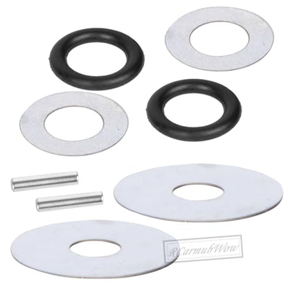 RC Steel Differential Gear Set Upgrades Part for 1/8 Kraton/Outcast/Notorious/Talion 6S BLX EXB,1/7 Mojave 6S BLX EXB,BigRock/Fireteam 6S BLX,Replace ARA310985,ARA310984