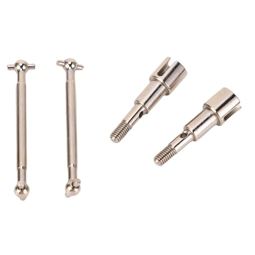 RC Car Metal Rear Drive Shafts Replacement for SCY 18101PRO 18103PRO, Upgraded Dogbone Rear Axle Driveshaft with Metal Construction for Enhanced Performance and