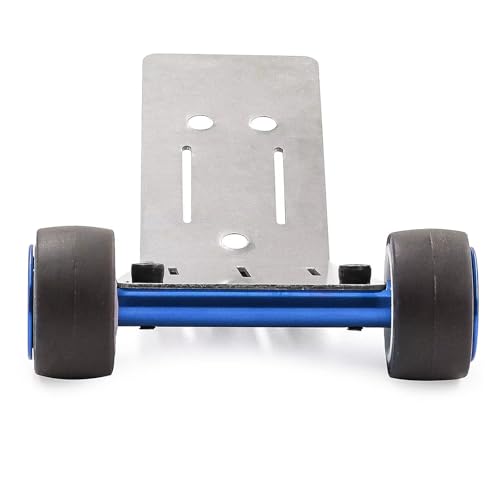 RC Car Accessories for Trxxas for Mini for Maxx Monster Truck Metal Wheelie Bar RC Car Upgrade Parts Accessories(Blue) - size: Blue