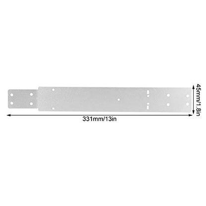 REMO 1/10 RC Car Chassis Bracket Plate, Aluminum Alloy Chassis Plate Replacement, High Strength Lightweight Durable Spare Part with Glossy Surface, Precision Engineered for REMO 10