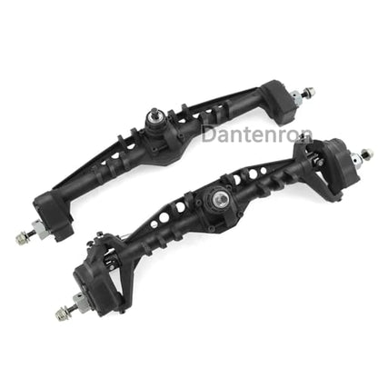 1/10 RC Front and Rear Currie F9 Portal Axle Assemble Compatible with 1:10 Scale RC Crawler Car Axial Capra UTB10 1.9 UTB Upgrade Parts - color: Front and Rear Axle Assemble