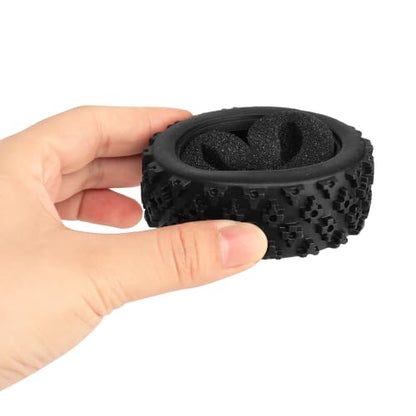 4pcs RC 1/10 On Road Slick Tire Rubber Tyre Fit for 1:10 Touring Drift Car HSP Tamiya HPI Kyosho Flating Car-6539