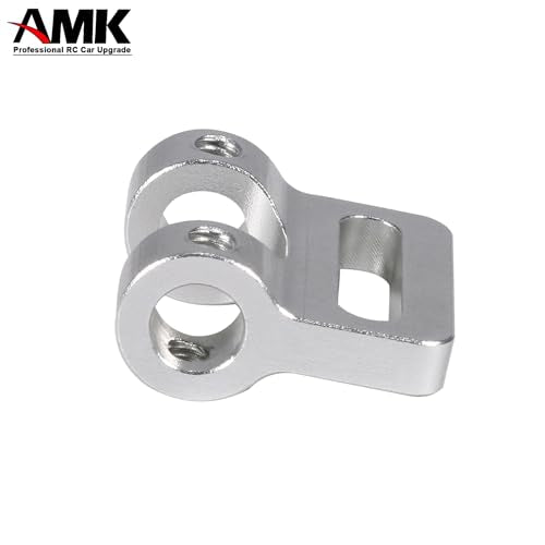 AMK Aluminum Modular Fairlead 4.5mm Tube for Tow Winch Rope 1/10 Scale Bumper Mount Accessories for RC Crawler Axial SCX10 Element Enduro Gen7 Gen8 TRX6 TRX4 Upgrades (Silver) - color: Silver