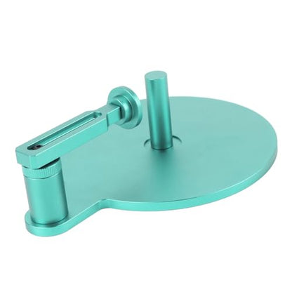 RC Tire Gluing Tool with Adjustable Roller | Metal Cementing Helper for 1/18-1/8 Scale RC Trucks, Multifunctional Car Wheel Adhesive Applicator in Blue (Cyan) - color: Cyan