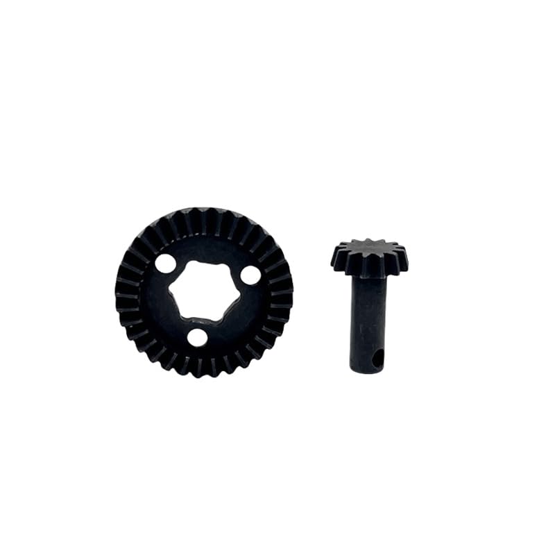 RC Axle Gears for Hyper Go 1/12 H12Y H12Y+ 13t/33t Metal Front & Rear Axle Gear with Bevel Gear Accessory Part