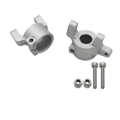 SCX10 II AR44 Axle Upgrade Parts Bevel Gear Set Universal Shaft Steering Knuckles Servo Link for 1/10 RC Crawler Axial 90046(12) - color: 12