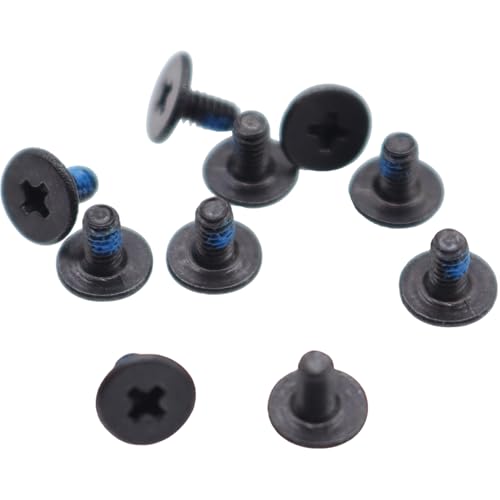 Deal4GO M2x3.5mm M.2 SSD Flat-Head Phillips Screw Replacement for Dell HP ASUS Acer Lenovo Razer Blade Laptop Board Bottom Cover - Black - size: M2x3.5mm