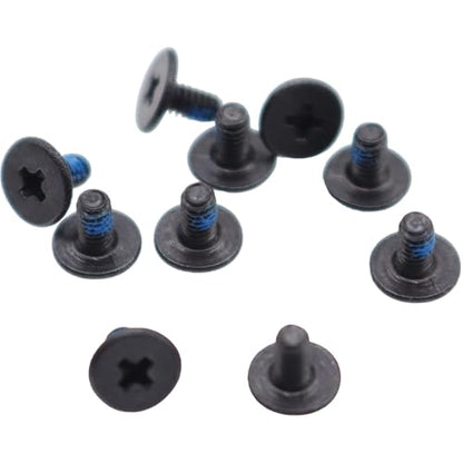 Deal4GO M2x3.5mm M.2 SSD Flat-Head Phillips Screw Replacement for Dell HP ASUS Acer Lenovo Razer Blade Laptop Board Bottom Cover - Black - size: M2x3.5mm