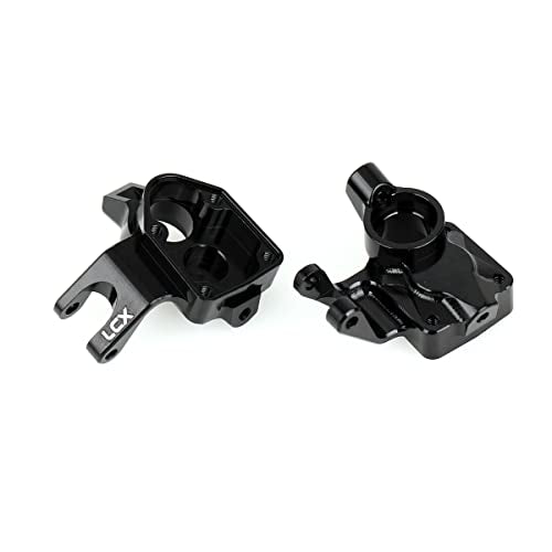 LCX Racing 1/18th RC Crawler Car Front Portal Axles Aluminum Steering Knuckle for Axial Capra UTB18 Unlimited Trail Buggy, Upgrades Parts Accessories (Steering Knuckle)
