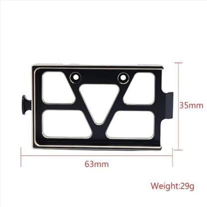 Compatible with TRX-4M 1/18 Remote Control Crawler Car Upgrade Parts Replacement Accessories Brass Battery Tray Tie 9726 Rc Parts