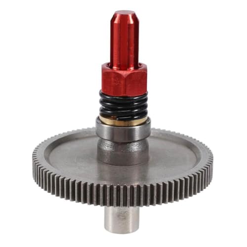 COMODO 91T Spur Gear Slipper Clutch Assembly with 17T 19T 21T Pinion Gears for 1/10 Scale 4x4 RC Cars Compatible with Vorteks-Style Models