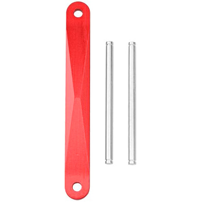 Share Goo Metal Tie Bar Suspension Hinge Pins 2532 2640 Compatible with Traxxas 2WD Slash Rustler VXL 1/10 RC Car - color: Red