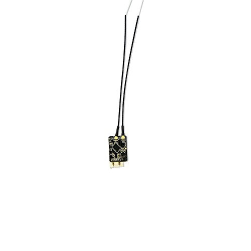 FrSky R-XSR Mini Redundancy Receiver 16CH SBUS/CPPM Output Full Range Telemetry ACCST D16 & ACCESS Compatible Lightweight for FPV Racing Drones