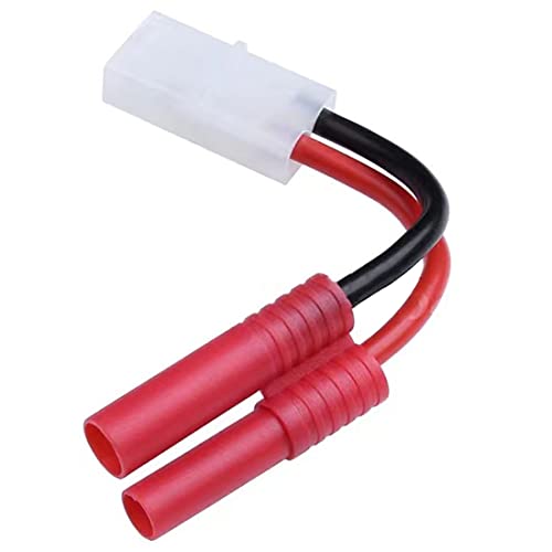 5pcs Female Tamiya to HXT 4.0mm Banana Adapter for Redcat Racing Hexfly NiMH Battery Charger - style: Tamiya Female to HXT