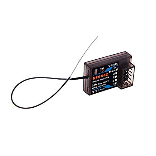 4CH SBUS Dual Antenna RC Receiver Compatible with TM-FH RF S-FHSS (RFS04C) - style: RFS04C
