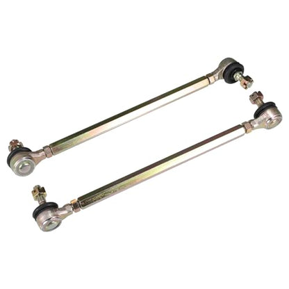 ACROPIX 23cm 9.06" Steering Tie Rod End Tie Rod Link Fit for 50cc 70cc 90cc 110cc 125cc 150cc ATV Quad Four Wheeler with Ball Joint Accessories - Pack of 2 - size: 230mm