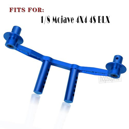 Aluminum Front Rear Body Posts Mount Shell Column Fixing Bracket Upgrades Part for 1/8 Mojave 4X4 4S BLX RC Car,Alloy Body Post Set Hops Up,Replaces ARA320740 Blue - color: Blue/Body Post Set