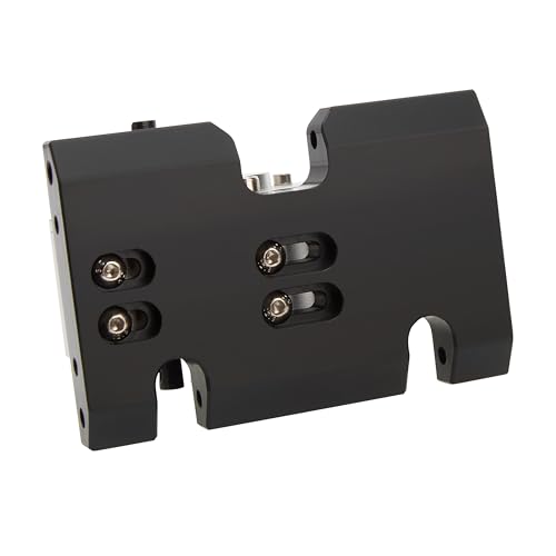 MEUS RACING V2 LCG Transmission Overdrive Gearbox for Axial SCX10 1/10 RC Crawler Upgrades (Silver) - color: Silver