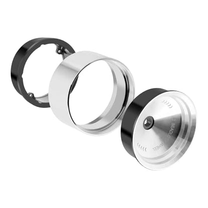 2.2" Heavy Beadlock Wheels, 9mm Offset for TRX4 SCX10 | Vintage Style Aluminum Beadlock Wheels Hubs for 1/10 RC Crawler VS4-10 Gen7/8 Upgrades