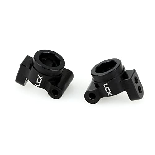 LCX Racing RC Car CNC Machined Aluminum Rear Hub Set for LOSI 1/16 Mini-B Buggy 1/18 Mini-T 2.0 Stadium Truck, Upgrades Parts Accessories