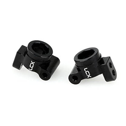 LCX Racing RC Car CNC Machined Aluminum Rear Hub Set for LOSI 1/16 Mini-B Buggy 1/18 Mini-T 2.0 Stadium Truck, Upgrades Parts Accessories