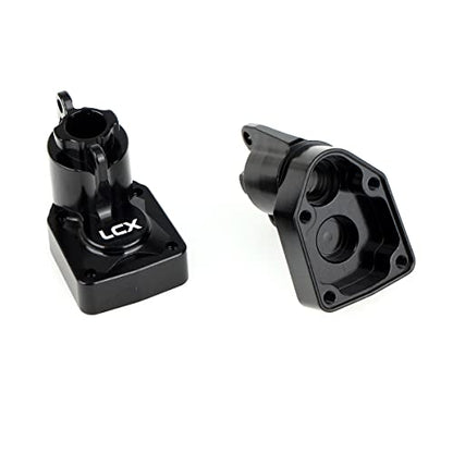 LCX Racing 1/18th RC Crawler Car Rear Portal Axles Aluminum Portal Axle Components for Axial Capra UTB18 Unlimited Trail Buggy, Upgrades Parts Accessories (Portal Housing)
